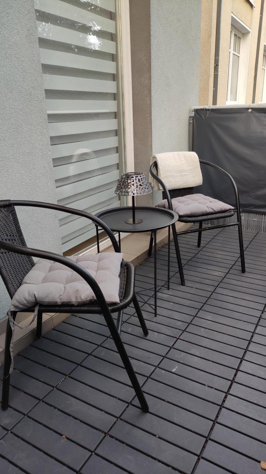 Apartment Im Herzen Der Kurstadt Balkon, Kueche,blick Ins Gruene